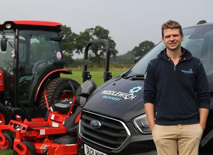 Peter owner of Middlewich Machinery Cheshire