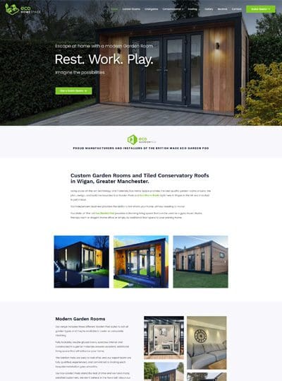 Eco Home Space Website