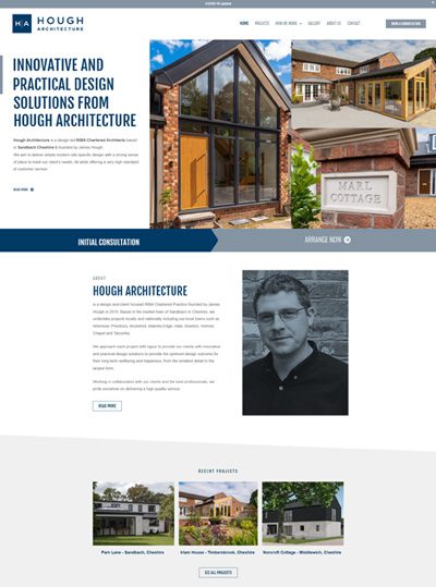 Hough Architecture Website