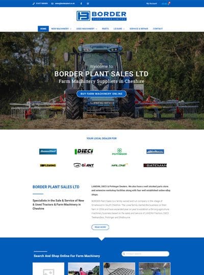 Border Plant Website