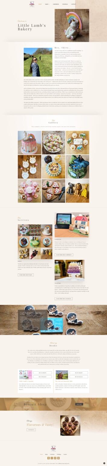 little lambs bakery porfolio image