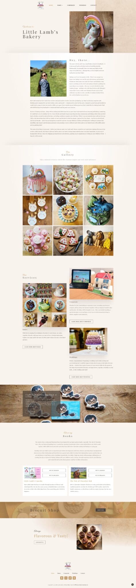 little lambs bakery porfolio image