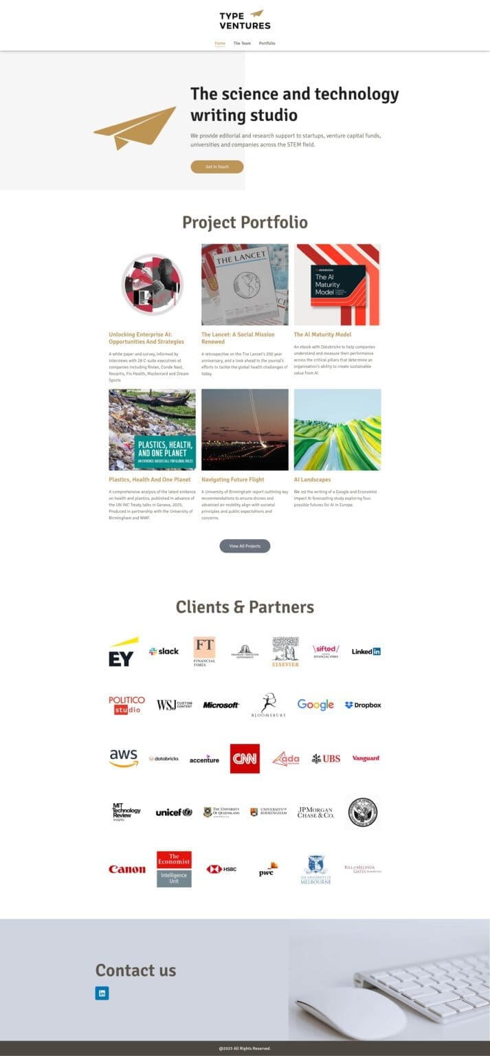 type ventures portfolio image