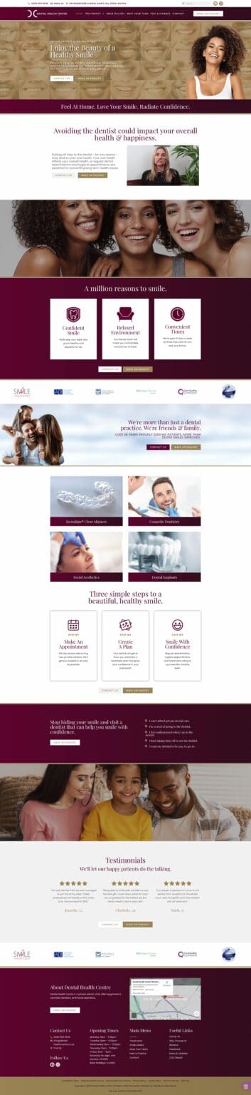 dental health centre portfolio image